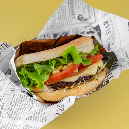 X-Salad Simple Burger